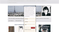 Desktop Screenshot of etvoila.info